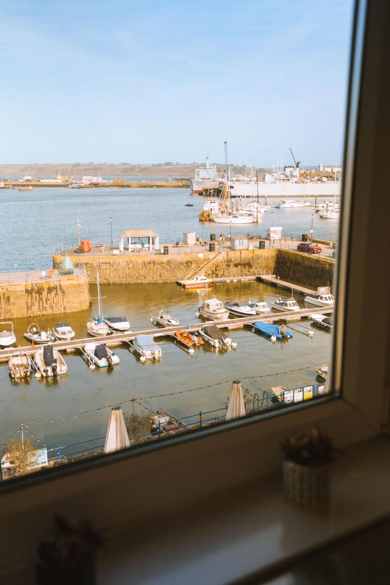 Breathtaking Harbourside Views With Parking At 'Harbour Strand' Falmouth Esterno foto